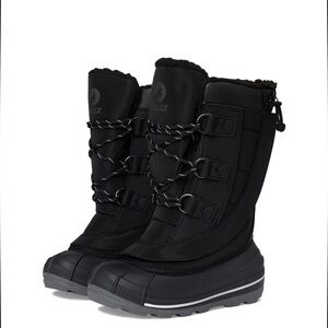 Billy ice boot 3W in black.